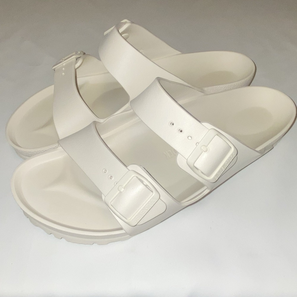 BIRKENSTOCK Arizona EVA Men Size 11 White Slipper Slide Flip Flop/Sandal285*New*
